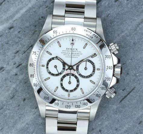 rolex daytona fond blanc